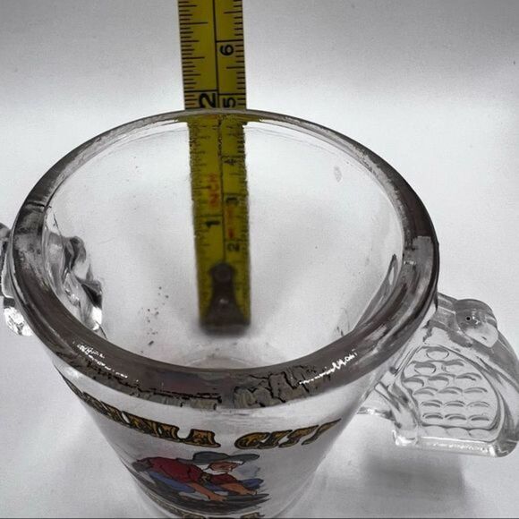 Vintage Virginia City Nevada Shot‎ Glass Shaped Like Pistol - Picture 8 of 9